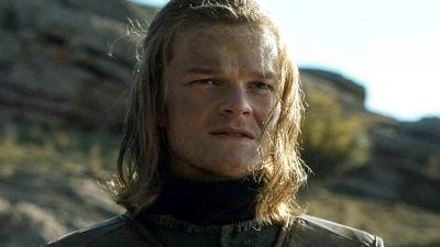 Robert Aramayo as young Ed Stark in Season 6 of Game of Thrones