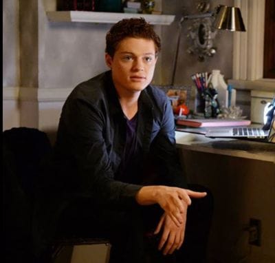 Actor Berdy as Emmett in the series Switched At Birth
