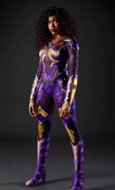 Actress Anna Diop is famous as Kory Anders (Starfire) in the series Titans