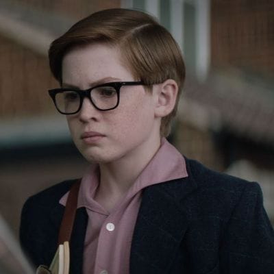 Kit Connor as young Elton John in the film Rocketman