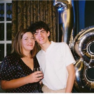 Locke and his mom Helen pictured together on actor's 18th birthday